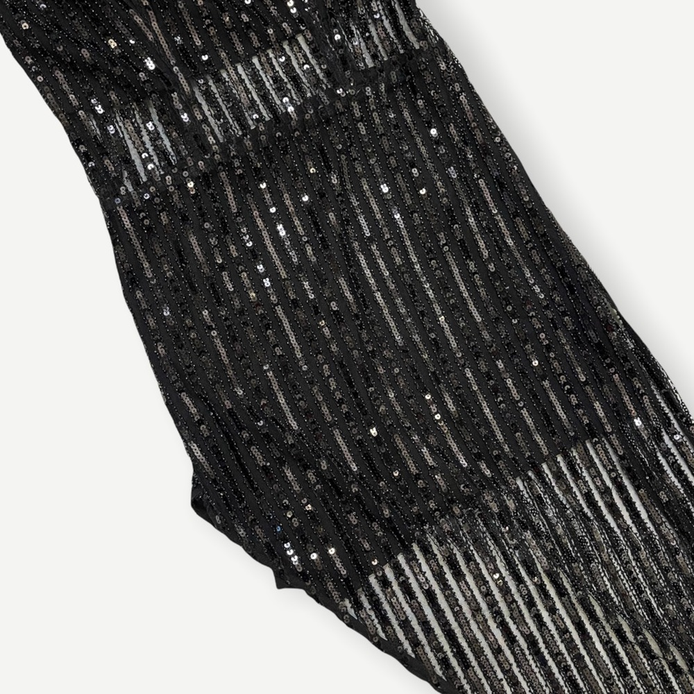 LOVERS + FRIENDS Nina Black Sequin Gown - Picture 5 of 10